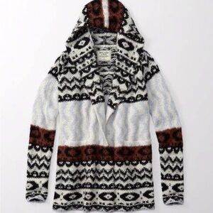 Abercrombie & Fitch Aztec Knit Cardigan